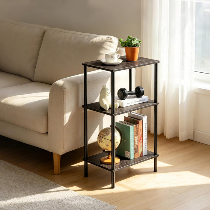Beistelltisch Holz Dreilagig Schmaler Beistelltisch Schmal Wasserdicht Tisch Klein Holz Side Table O