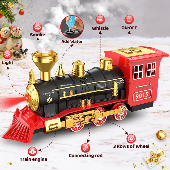 Hot Bee Zug Spielzeug, Eisenbahn Kinder Elektrisch, Weihnachtszug Elektrisch, Weihnachtszug um den B