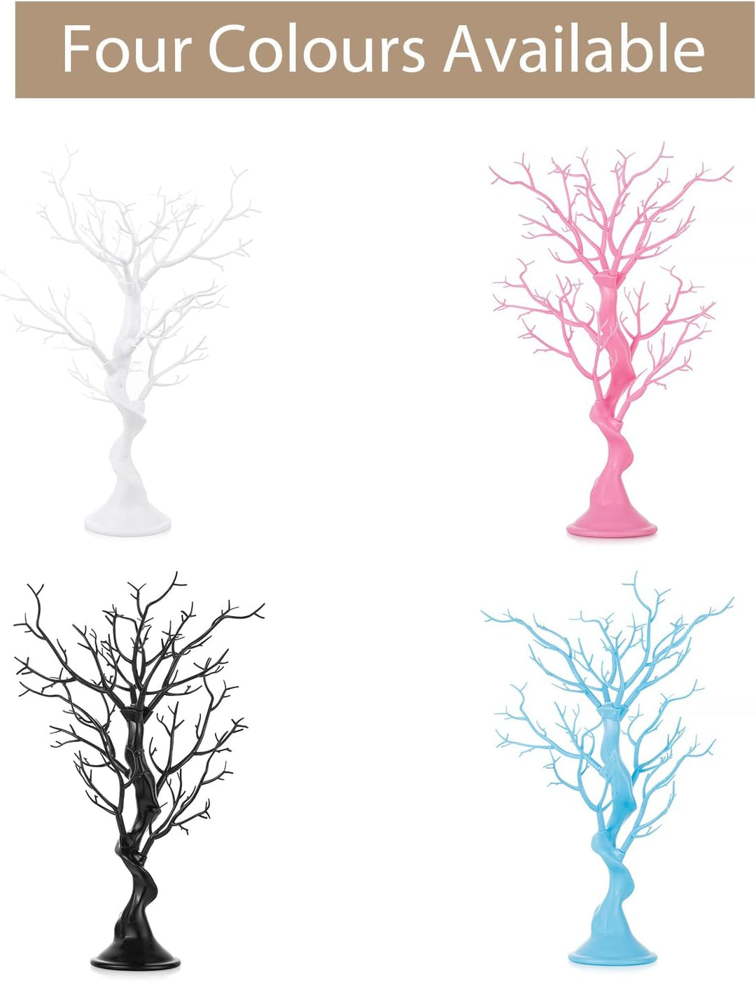 Sziqiqi Künstlicher Baum für Dekoration Hochzeit/Esstisch, abziehbarer Wunschbaum Hochzeit, Dekorati