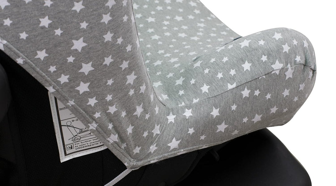JYOKO KIDS Bezug für Autositz kompatibel mit Axkid (White Star, Axkid Minikid Kidzone Duofix) Axkid