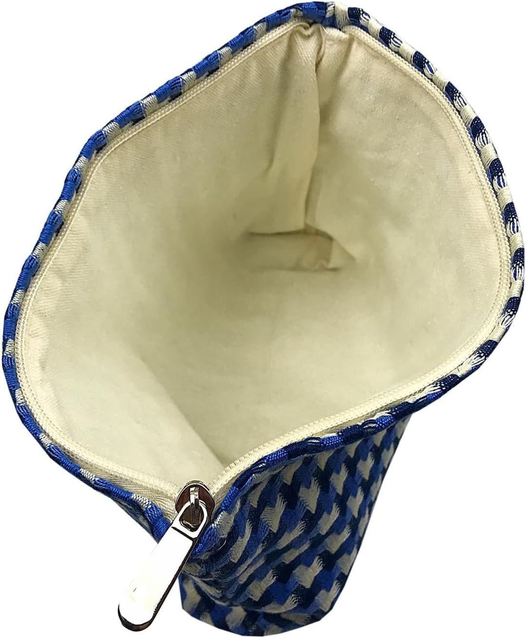 Make-up-Tasche für Damen, Cord-Kosmetiktasche, ästhetisches Design, Damen-Tragetasche, Federmäppchen
