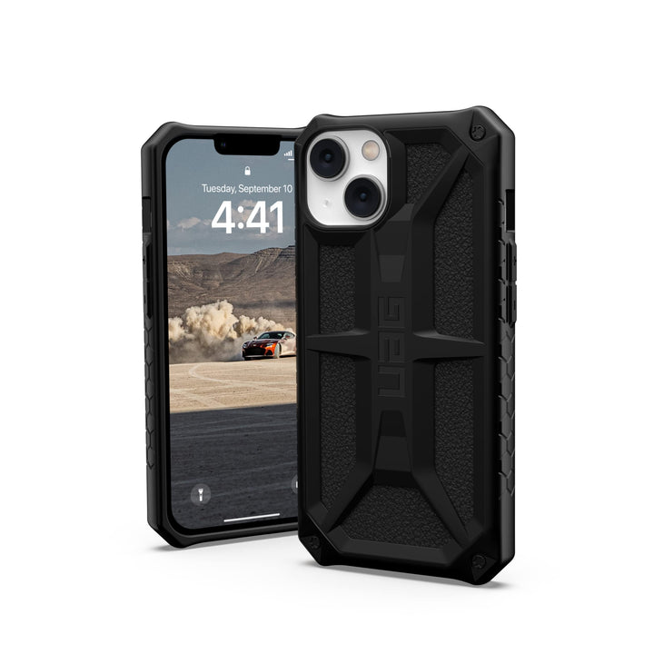 Urban Armor Gear UAG Monarch Schutzhülle kompatibel mit Apple iPhone 14 / iPhone 13 [Wireless Chargi