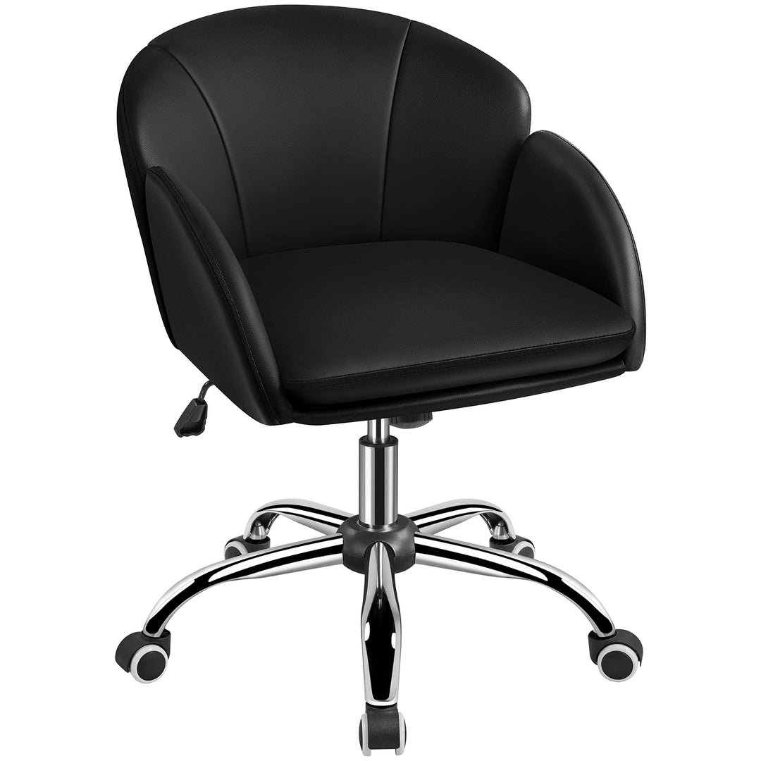 Yaheetech Schreibtischstuhl Ergonomisch Bürostuhl bis 136 kg Belastbar, Drehstuhl Höhenverstellbar C