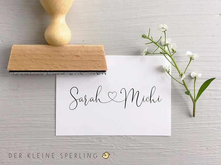 Stempel HOCHZEIT | personalisierter Hochzeitsstempel | Hochzeitskarten | individueller Hochzeitsstem