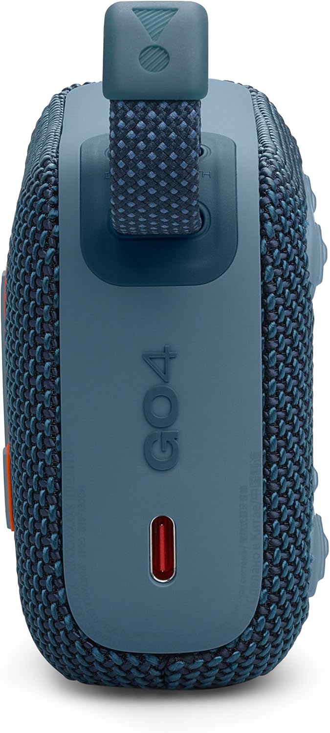 JBL GO4 Bluetooth Lautsprecher, USB C Ladung, IP67 staubdicht, wasserdicht, appkompatibel, passiver