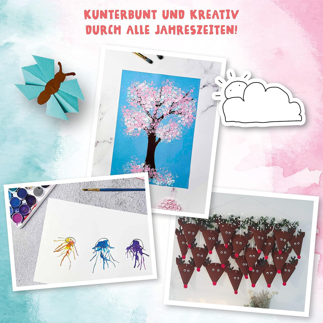 @bunterbasteln - Das grosse kreative Familienbuch: Die schönsten Ideen für eine kunterbunte Bastelze
