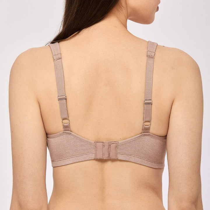 DELIMIRA Damen Minimizer BH mit Bügel Klassischer Vollschalen 75B Cameo Heather, 75B Cameo Heather