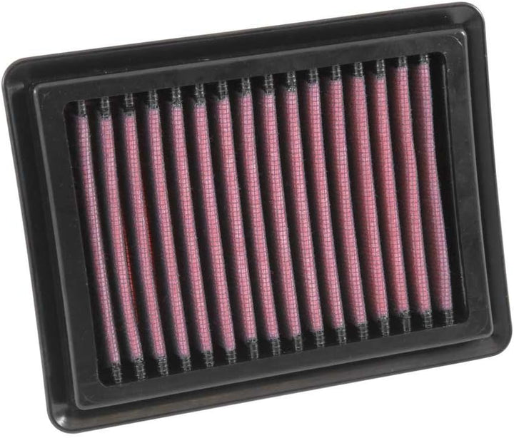 K&N HA-2513 Motorrad Tauschluftfilter, Rot