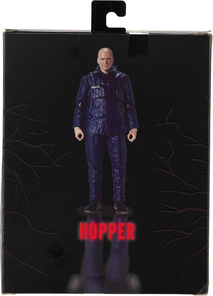 Bandai Stranger Things 6” Hawkins Figure Collection - Hopper (Season 4) Hopper (Staffel 4) Bandai, B