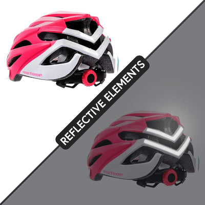 meteor® Marven Fahrradhelm Herren Damen Kinder-Helm MTB rollerhelm mädchen kinderfahrradhelm für Dow