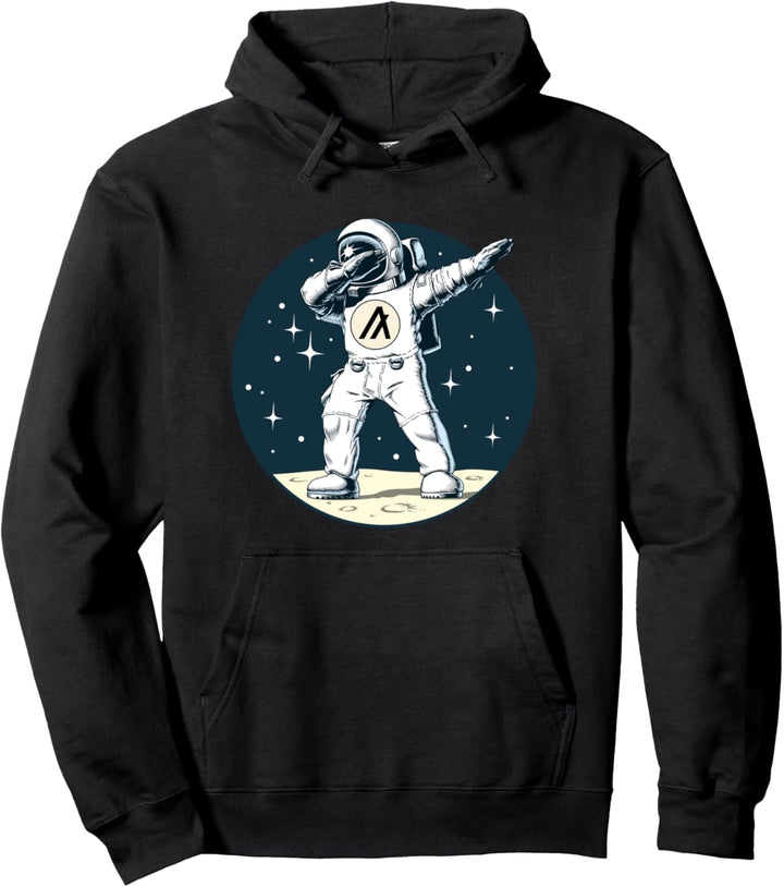 Cryptocurrency Talk - Fun Algorand Dabbing Sapce Man Pullover Hoodie