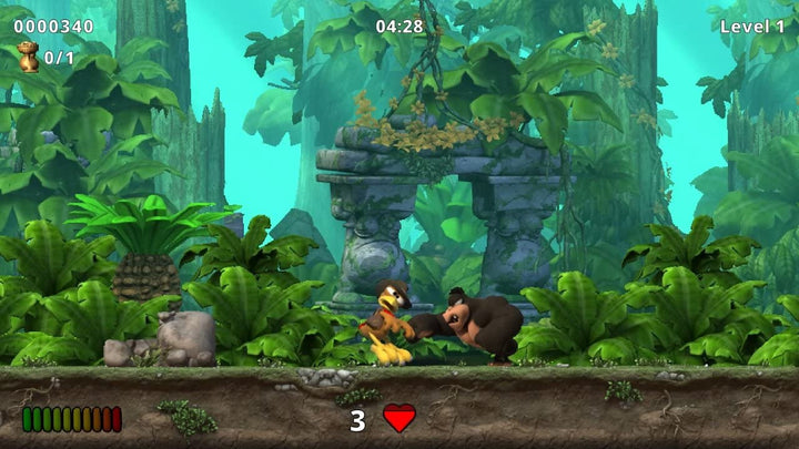 Moorhuhn - Jump n Run - Schatzjäger Abenteuer - für Nintendo Switch