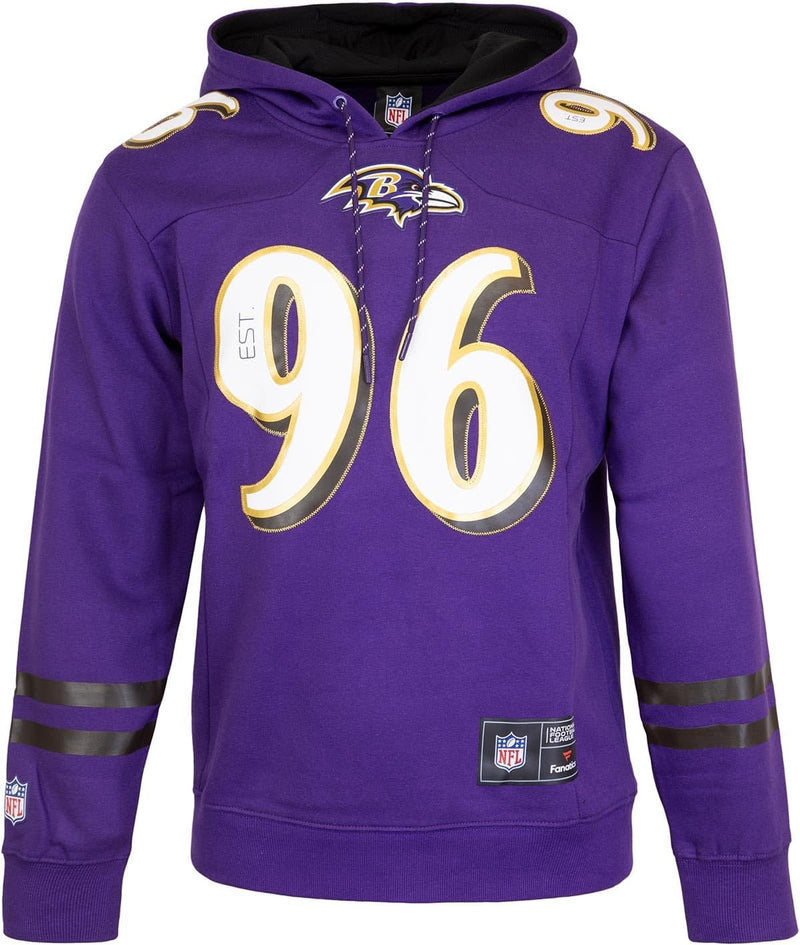 Fanatics NFL Team Hoody Kapuzenpullover XXL Baltimore Ravens, XXL Baltimore Ravens