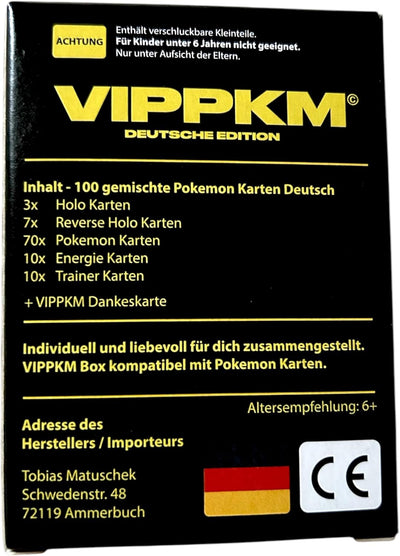 Pokemon Karten original Paket mit 100 verschiedenen Pokemon Karten deutsch - Pokemon Sammelkarten Se