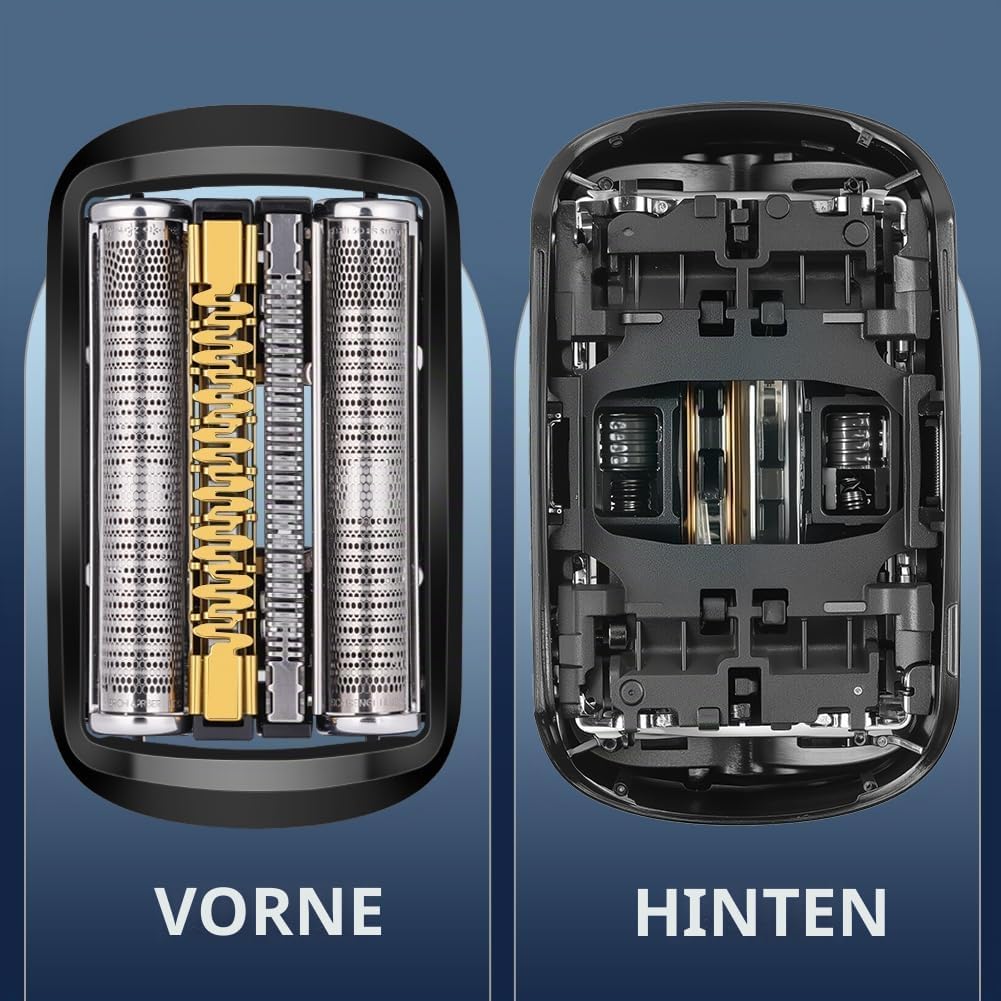 Braun Series 9 Scherkopf, 92B Scherköpfe Serie 9 Rasierkopfs S9 Ersatzteil Scherkopf Kompatibel, Ele
