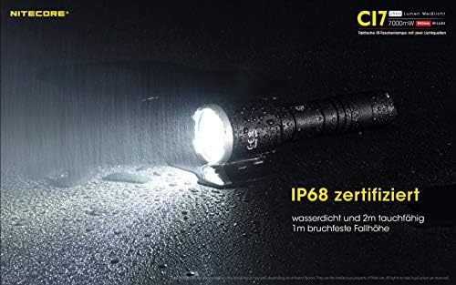 FLASHLIGHT CHAMELEON SERIES/2500 LUMENS CI7 NITECORE