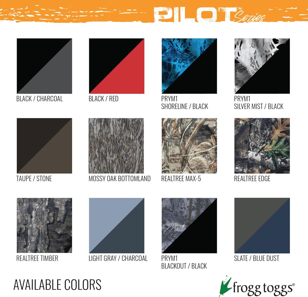 frogg toggs Herren Pilot Ii Guide Waterproof Breathable Rain Bib Pilotenführer Lätzchen (1er Pack) S