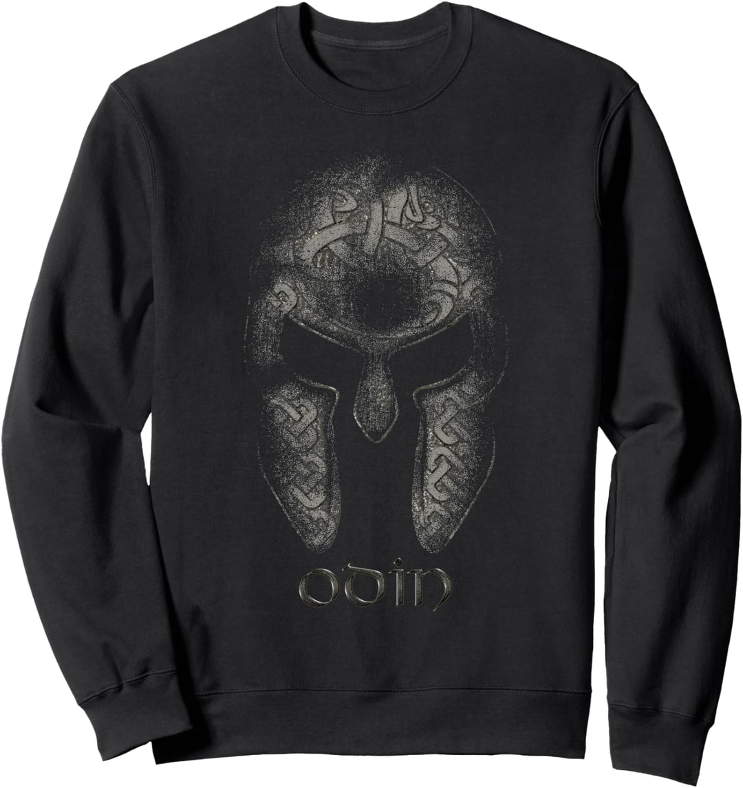 Odin Wikingerhelm Norse Isle Of Man Manx Viking Sweatshirt