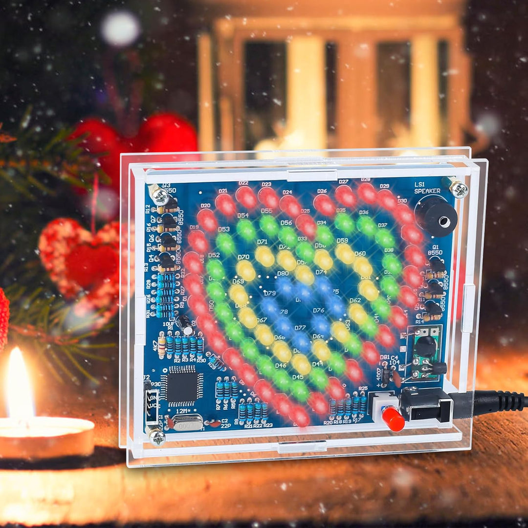 DONGKER LED Löt Übungssatz, DIY Liebeslampe LED Leuchten, Löt Bausatz, elektronische Kits für Schüle