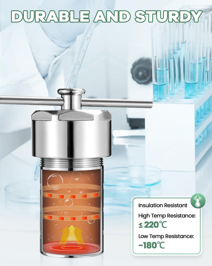 Huanyu hydrothermalen Synthese Autoklav Reaktor mit PTFE gefüttert Schiff für Lab (Customizable) (25