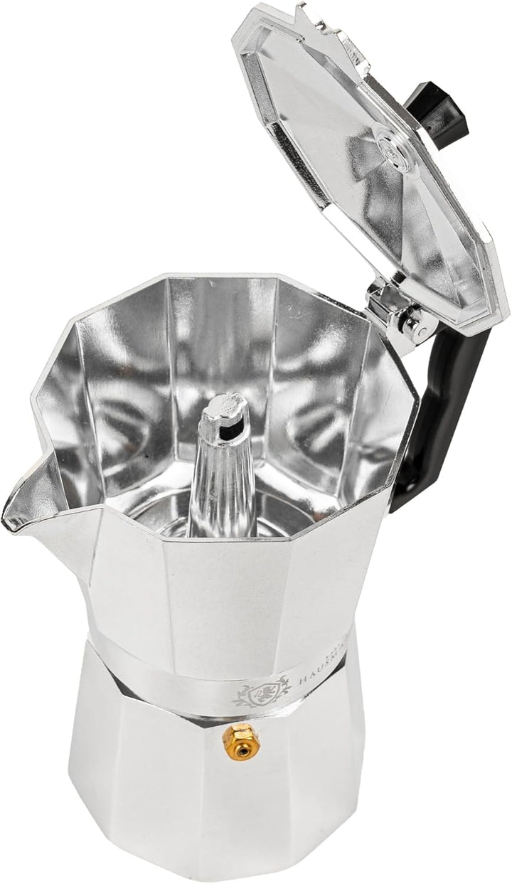 KARL HAUSMANN Espressokocher Aluminium, 450 ml, 9 Tassen, 9 Tassen