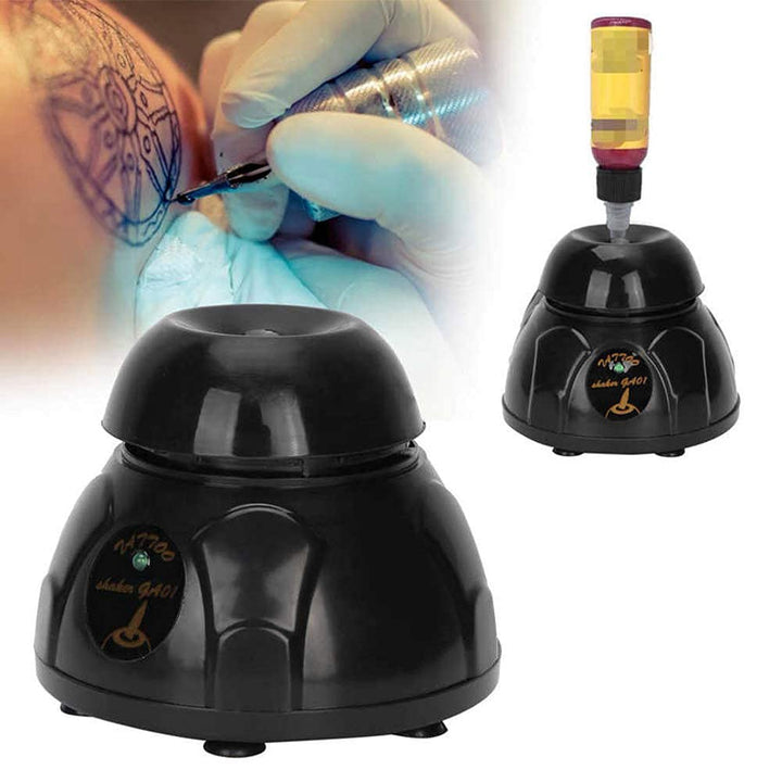 Schwarz Liquid Vortex Mixer für Nagelstudios, Maler, Tätowierer und Hobbyisten, Leistungsstarker Min