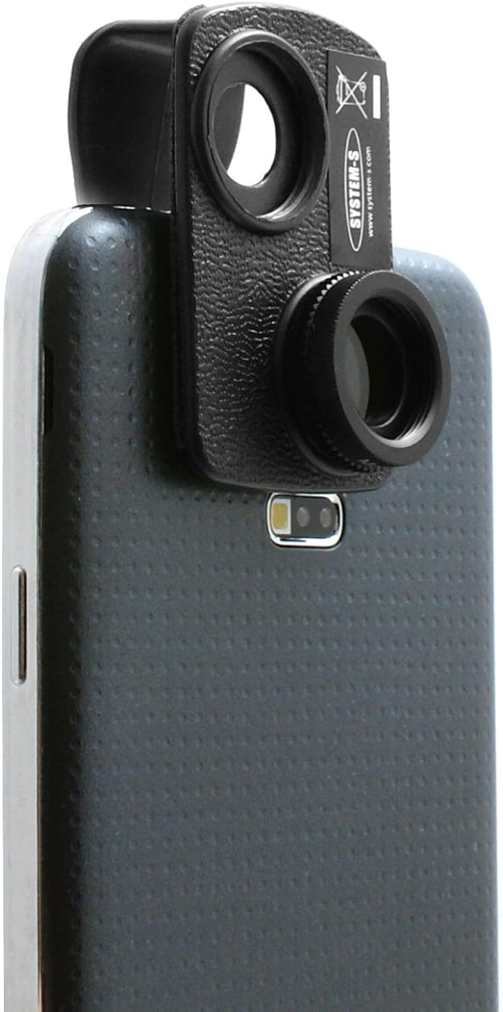 System-S Clip-on Klammer Halterung Polarisationsfilter Polarisator Linse für Smartphone Tablet PC