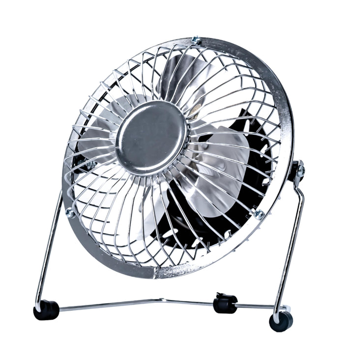 Status USB Tischventilator | 10,2 cm tragbarer Mini-Ventilator | Single Speed Kleiner Ventilator | C
