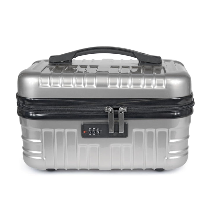 KINSTON Hartschalen Vanity Case PC/ABS – Kosmetikkoffer mit Zahlenschloss – Reisetäschchen mit Reiss