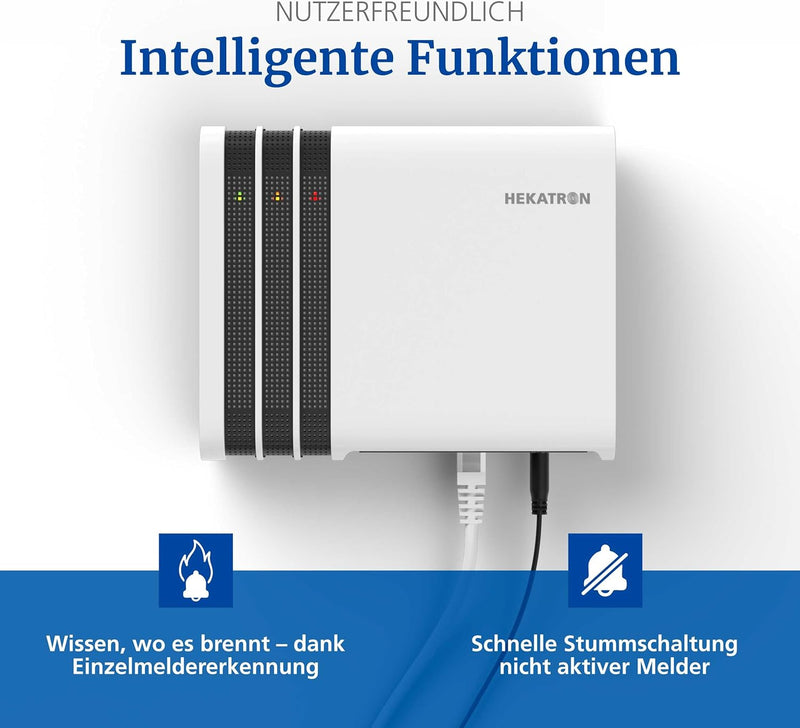 Genius Port – Funkgateway für Rauchmelder, Feueralarme jederzeit und überall