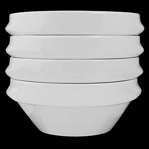 Holst Porzellan GVE 090 Suppen- und Eintopfschale Porzellan 0,90 L, weiss, 17 x 17 x 7 cm 0.90 l Sch