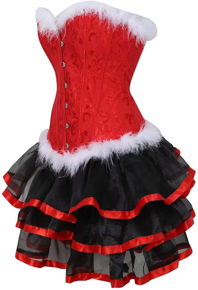 Jutrisujo korsett Weissnachten alter Mann corsage bustier Vollbrust korsagen Damen Grosse Grösse top