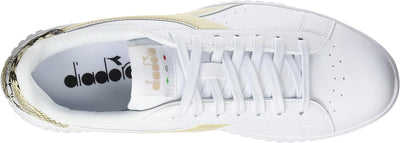 Diadora Damen Step P Double Skin Sneakers 36 EU Weiss Beige, 36 EU Weiss Beige