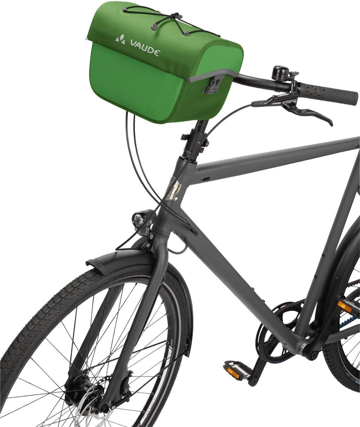 VAUDE Fahrrad Lenkertasche Aqua Box, 6 Liter Volumen, wasserdicht verschweisst Einheitsgrösse Parrot