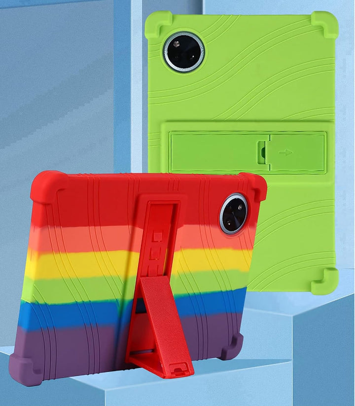GIOPUEY Hülle Kompatibel mit DOOGEE Tab A9 Plus/A9 Pro Plus/A9+/A9 Pro+ - mit Ständer - Weiche TPU S