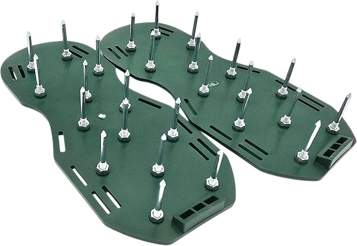 Hero Nagelschuhe Profi Nagelsohle Estrichschuhe mit 50mm Spikes Fliesenleger Schuhe 1Paar Rasenlüfte