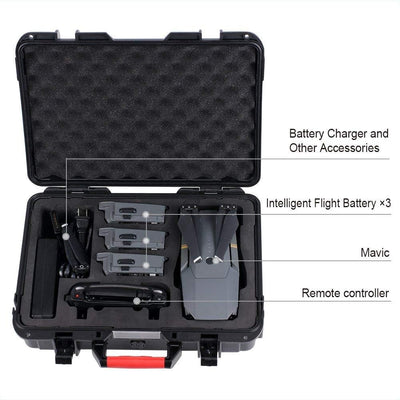 Smatree wasserdichte Hartschalen-Tragetasche, kompatibel mit DJI Mavic Platinum/DJI Mavic Pro Mavic
