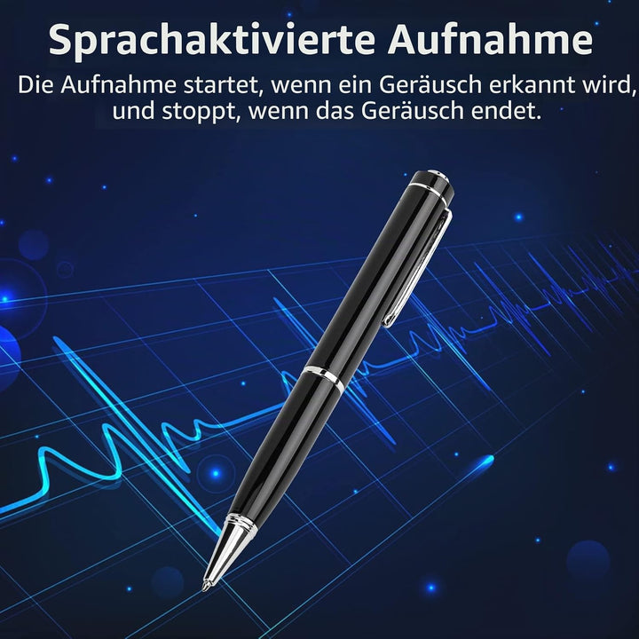 Digitaler Rekorder, digitaler Diktierstift, Ton, Audio-aktiviertes Diktiergerät, professioneller Mus