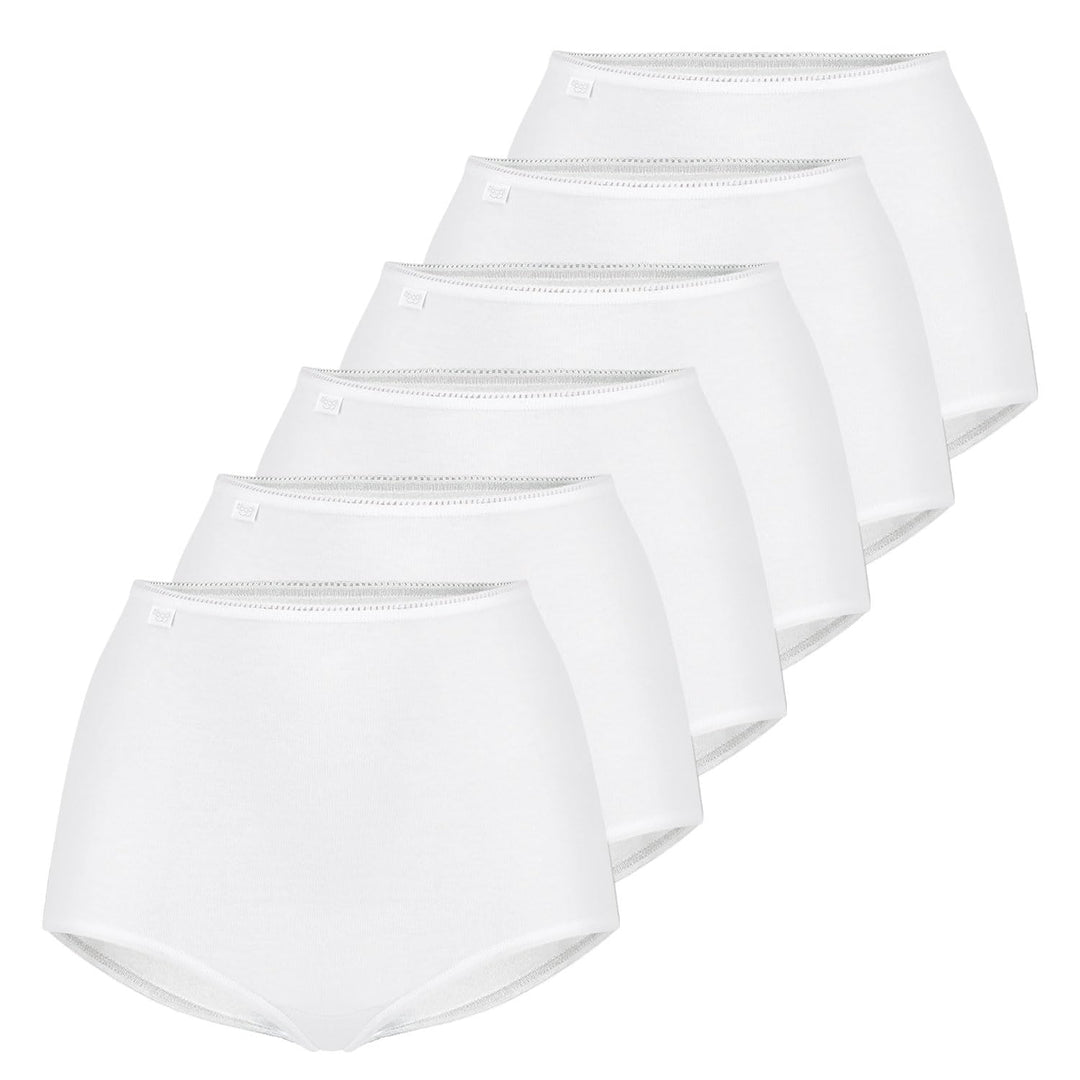 Sloggi Damen Slip (3er Pack) 38 Weiss (White 03), 38 Weiss (White 03)