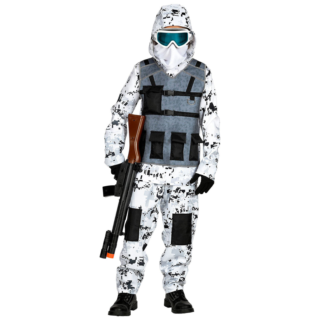 WIDMANN 01718 COSTUME FORZE SPECIALI ARTICHE 11/13 158CM #017B, 158
