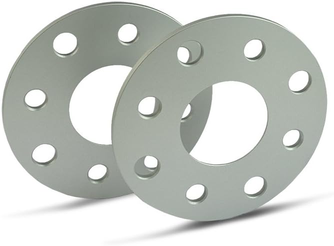 SCC Spurverbreiterung 10203E - silber eloxiert - LK: 98/4+2 NLB: 58,1 - 5mm - 2 Stück 5mm silber, 5m