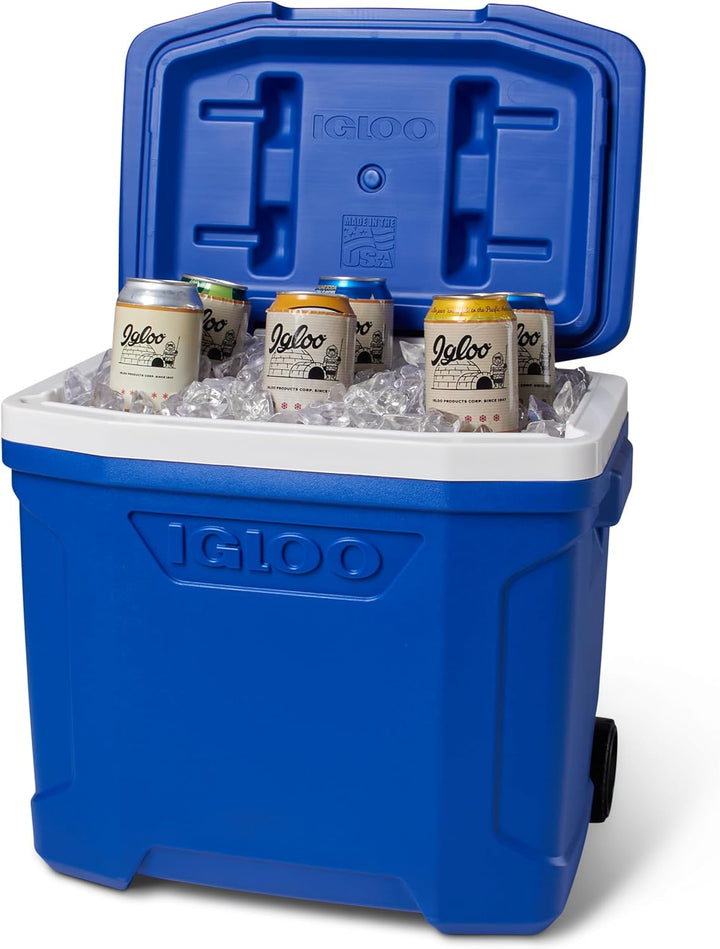 IGLOO Profile II 28 Roller Kühler, blau, 28 Liter