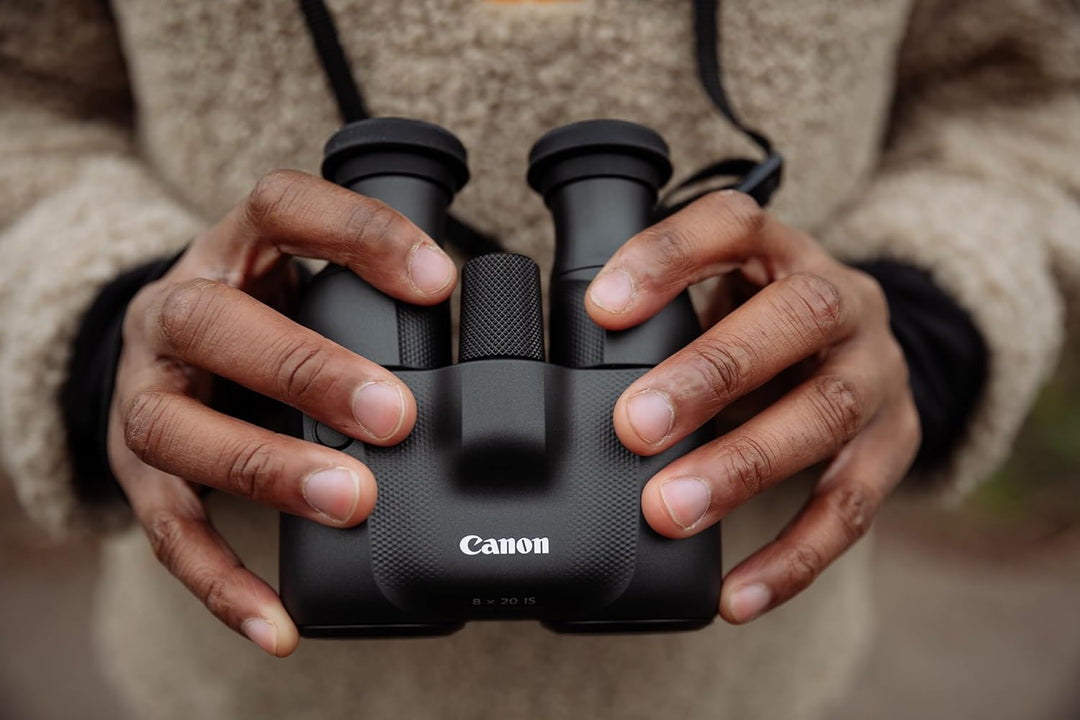 Canon 8x20 IS Fernglas (8 fache Vergrösserung, Feldstecher, Präzisionsoptik, IS Bildstabilisator, ru