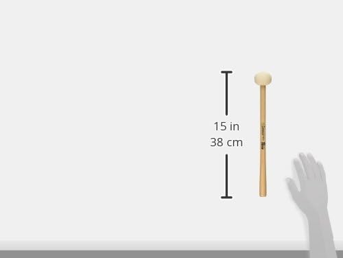 Vic Firth Corpsmaster® Bass Mallet -- Large Head Hard Hard Large Head, Hard Large Head