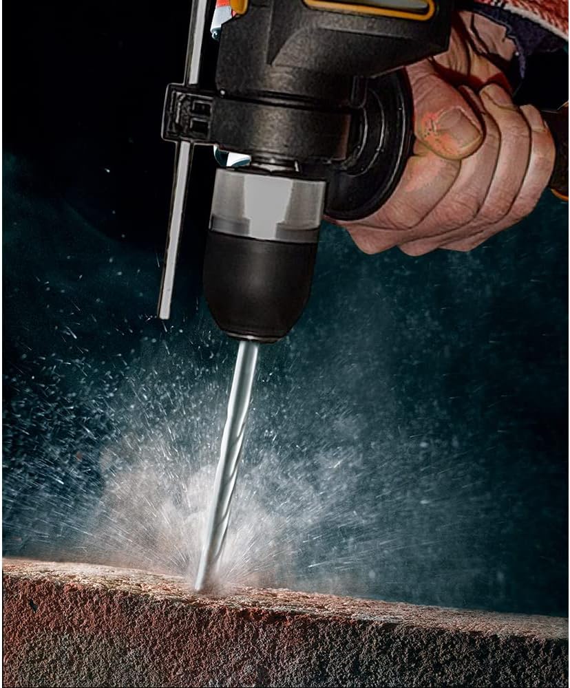 WORX WX317.2 Schlagbohrmaschine – Profi Schlagbohrer mit 600W für Bohrarbeiten in Holz, Beton & Stah