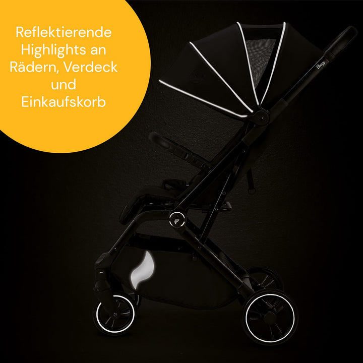 Osann Boogy 2 Kinderwagen Buggy mit Liegefunktion ab Geburt bis 22 kg - Reisebuggy inklusive Regenve