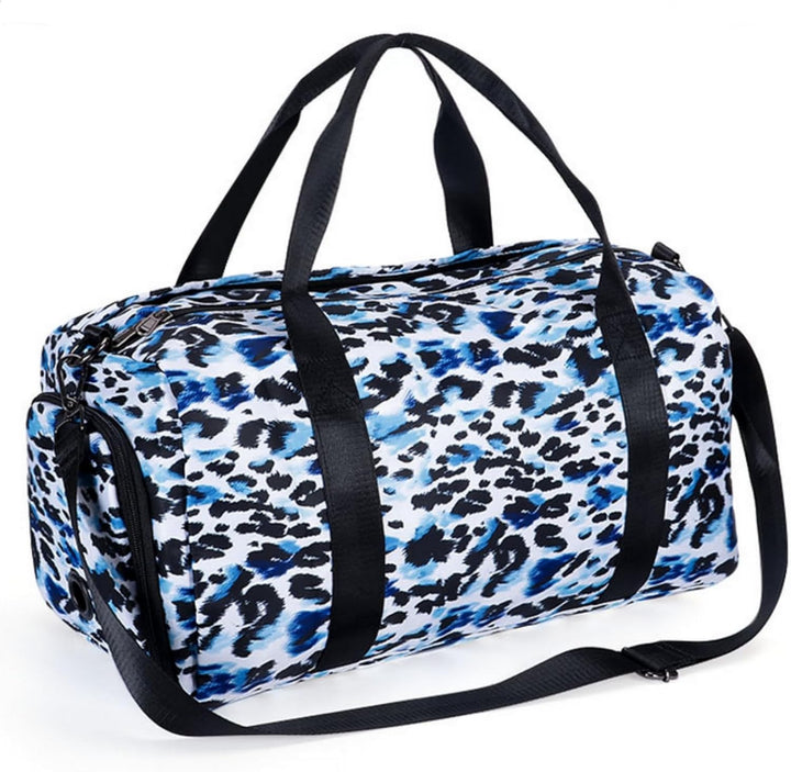 HAWEE Reisetasche Gross Herren Sporttasche Weekender Damen Faltbare Gym Bag mit Schuhfach & Nassfach