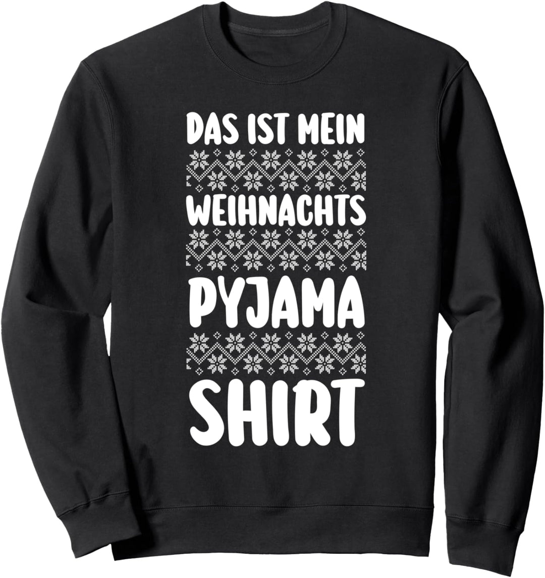 Weihnachten Weihnachts Pyjama Sweatshirt
