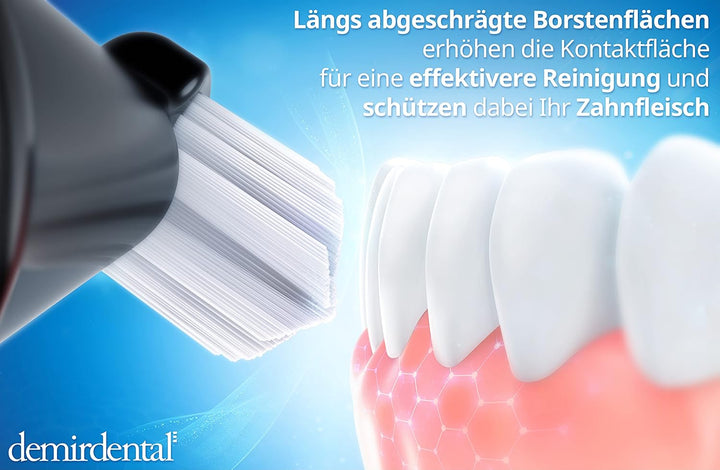 8er demirdental Ersatzbürsten passend für Philips Sonicare, Extra Soft Aufsätze &amp; Aufsteckbürsten, e
