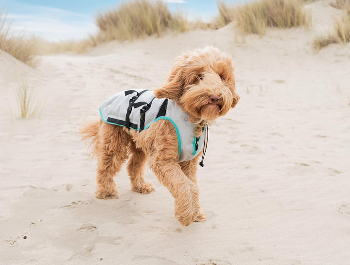 Suitical Dry Cooling Vest Hund, Silber (S) silber S, silber S